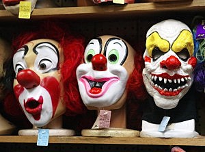 Clown masks Clown masks