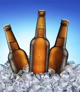 Cool beer bottles. Cool beer bottles.