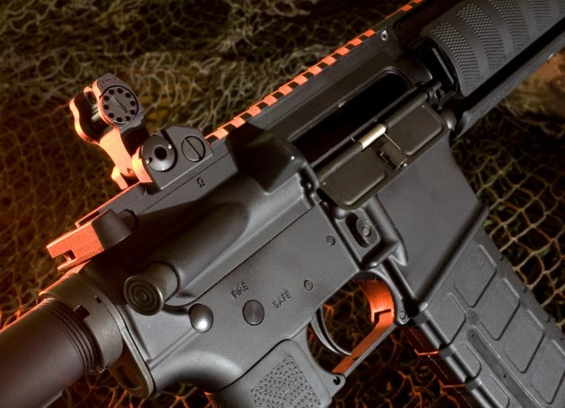 AR-15 Rifle (via Thinkstock)