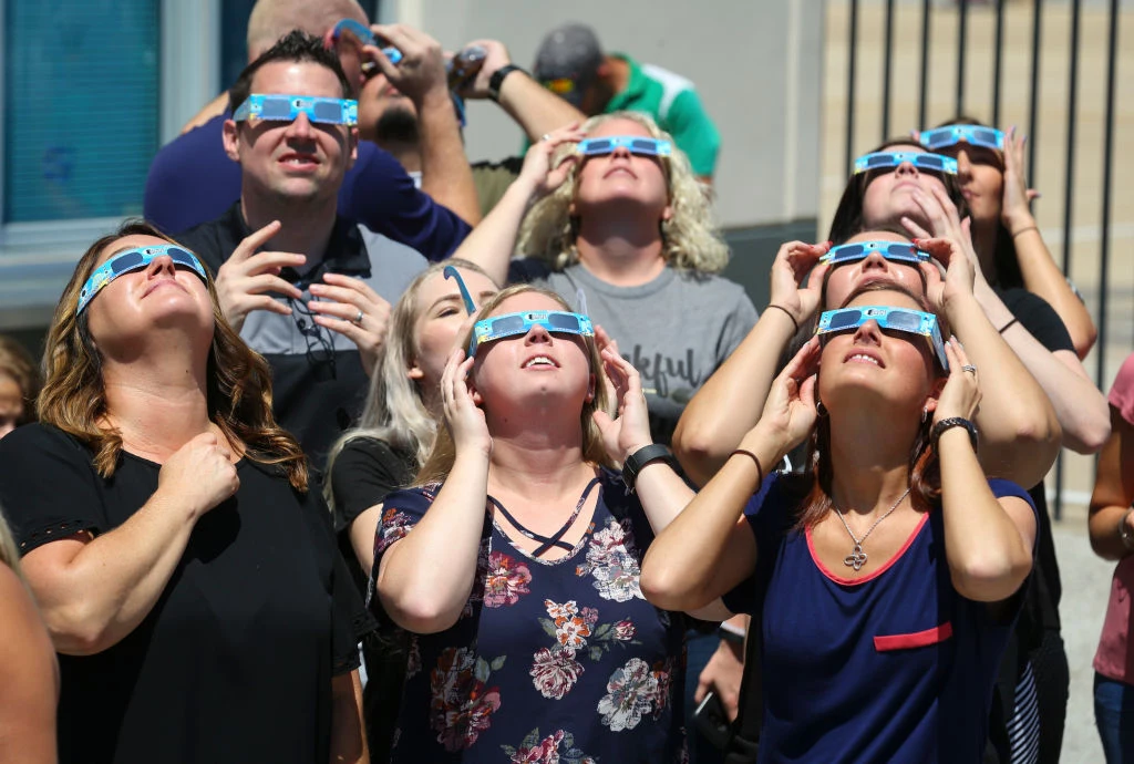 Eclipse Viewing Party at Texas Motor Speedway