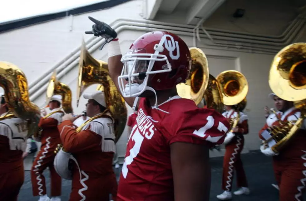 Oklahoma Sooners Banned From Doing Horns Down Gesture in Upcoming Game