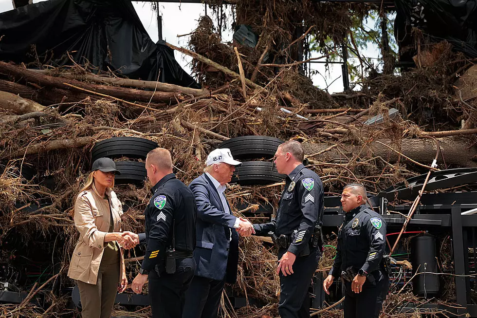 President Donald Trump Explores Flood Ravaged Central Texas