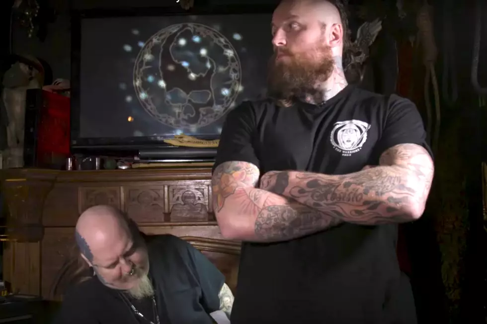 WWE’s Aleister Black Talks Black Metal While Getting Tattooed by Paul Booth